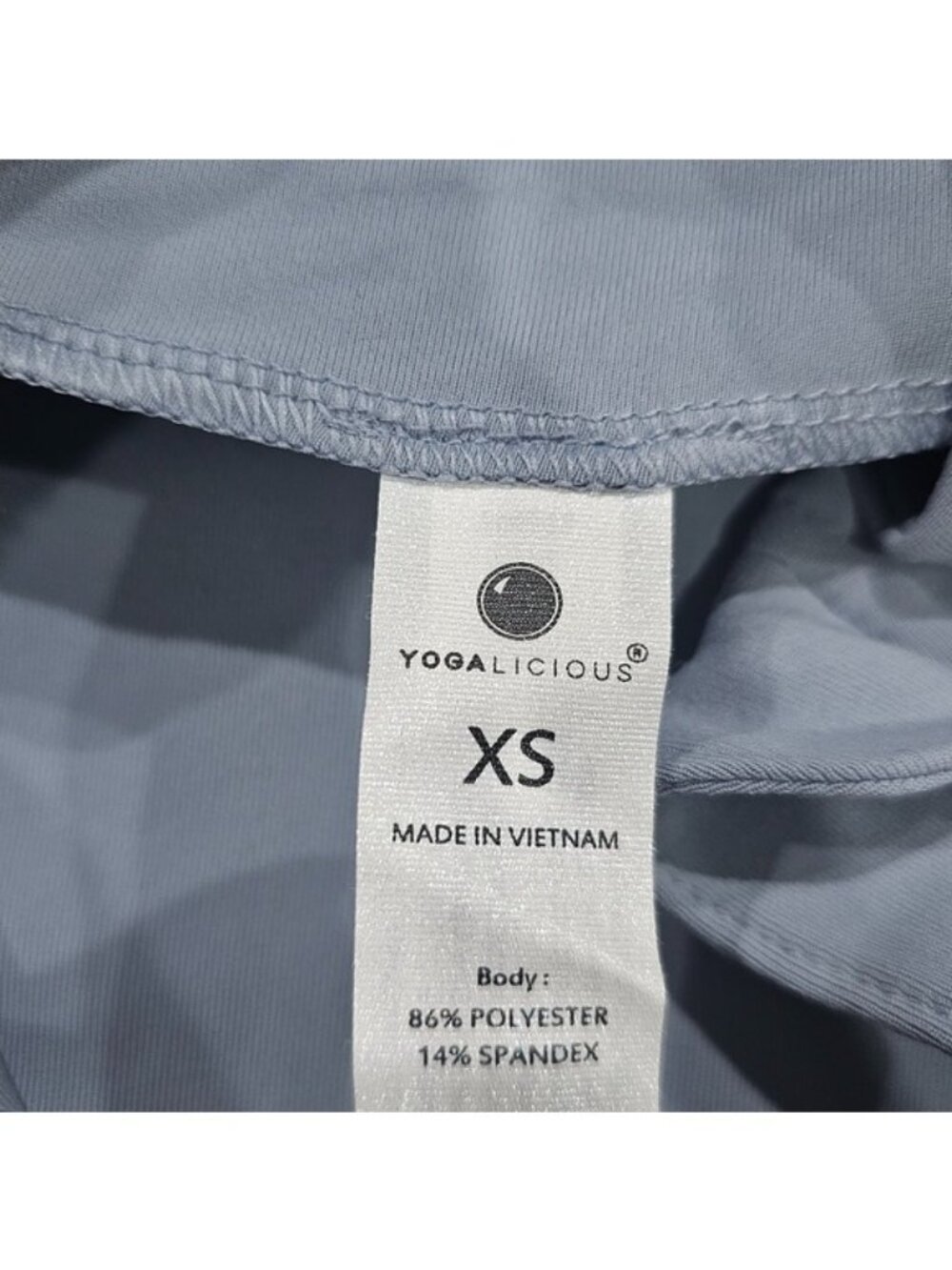 Yogalicious Half Zip Lightweight XS Athletic Jacket – Slim Fit w/ Thumbhole NWT - Picture 6 of 7